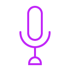 ícone de microfone